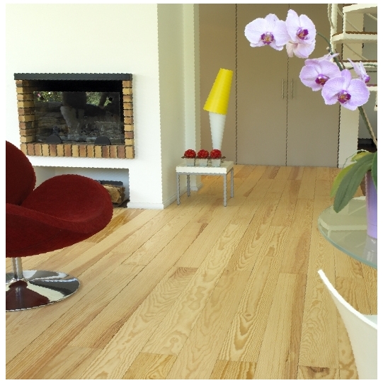 Parquet, sans nœuds l.17cm